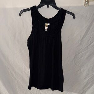 Elegant Black Tank Top